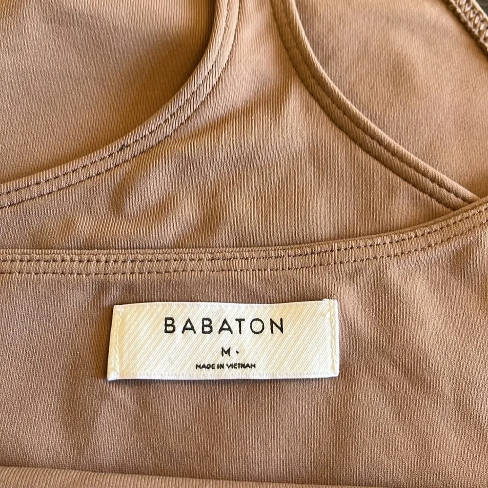 Babaton One-Shoulder Bodysuit in Brown - Picture 6 of 8